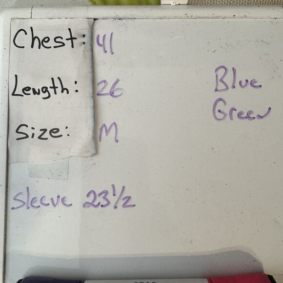 One World Live and Let Live Top M Hippie Chic Earthy Festival Artsy Boho Ombre - Picture 14 of 15